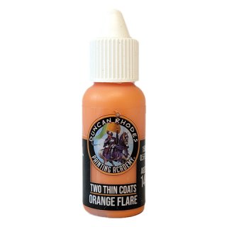 DR: Two Thin Coats - Colour - Orange Flare