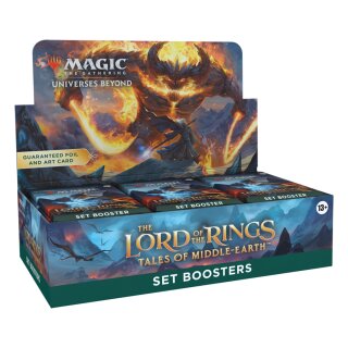The Lord of the Rings: Tales of Middle-earth™ Set Booster Display EN