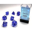 Chessex - Translucent - Polyhedral 7-Die Set - Blue/White