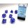 Chessex - Translucent - 7-Die Set - Blue/White