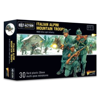Italian Alpini Mountain Troops Plastic Boxed Set