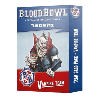 BLOOD BOWL VAMPIRE TEAM CARD PACK