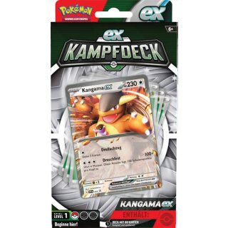 Pokemon - Kampfdeck Oktober 2023 - Kangama-ex