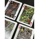 Poker Spielkarten Green Cthulhu Mythos