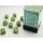 Chessex - Marble - 36x D6 12mm - Green/Dark Green