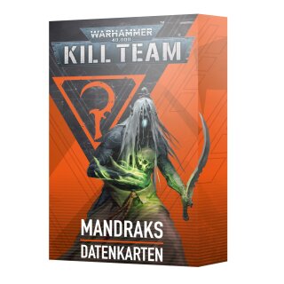 KILL TEAM - Datenkarten - Mandraks