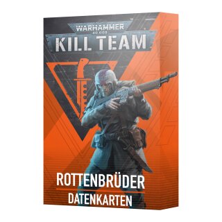 KILL TEAM - Datenkarten - Rottenbrüder
