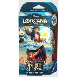 Disney Lorcana Set 6: Azurite Sea - Starter Deck - Amber and Ruby EN