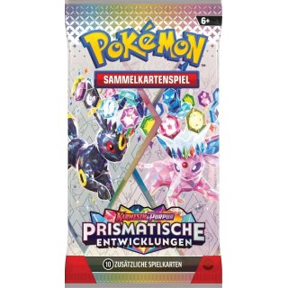 Pokemon KP8.5 - Karmesin & Purpur - Prismatische Entwicklungen Booster dt.