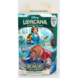 Disney Lorcana Set 7: Archazias Island - Deck Ruby + Saphire EN