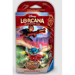 Disney Lorcana Set 8: Reign of Jafar - Deck - Ruby & Steel EN