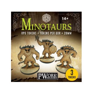 P&P - Tokens - Minotaurs