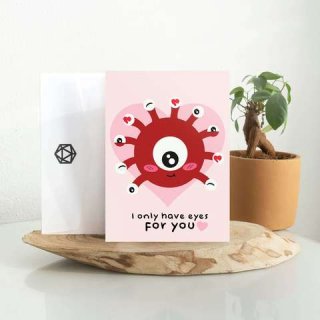 Greeting Card - Only Eyes for You