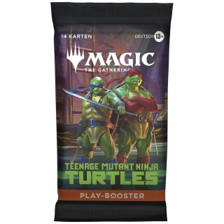Magic The Gathering - Teenage Mutant Ninja Turtles - Play-Booster (DE)