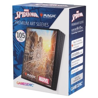 Gamegenic - Premium Art Sleeves - Magic The Gathering - Marvels Spider-Man - Plains