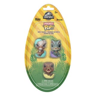 Funko Pop! - Jurassic Park - Easter Egg Mini (3-er Pack)