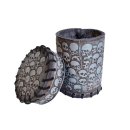 Dice Cup - Dice Macabre - Black/Grey