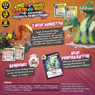 King of Tokyo x Mind Bug - Eine aufregende Crossover-Erweiterung