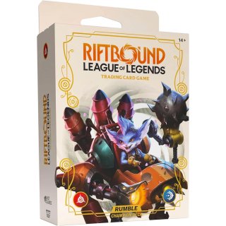 Riftbound - League of Legends Trading Card Game - Champion Deck - Rumble EN