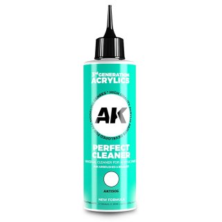 AK: Perfect Cleaner - Universal Cleaner for Acrylic Paints (250ml)
