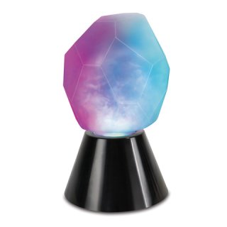 Lampe - Tabletop Crystal Lamp - Swirl and Lightning