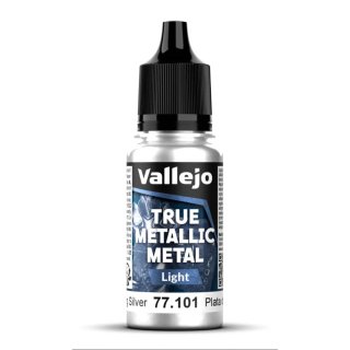 Val: True Metallic Metal - Sterling Silver (Light)