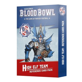 WH Blood Bowl: High Elf Team - Reference Card Pack (engl.)
