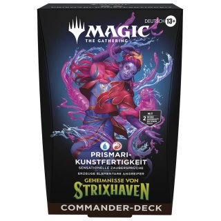 MTG - Geheimnisse von Strixhaven - Commander Deck - Prismari-Kunstfertigkeit DE