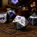 Metal Dice - 7-Die Set - Echoes in Steel