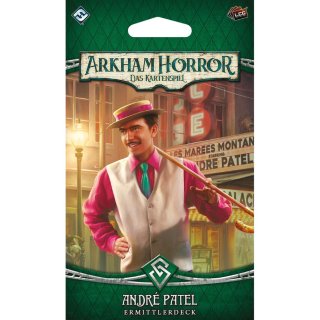 Arkham Horror: Das Kartenspiel (26) - Ermittlerdeck - André Patel (dt.)