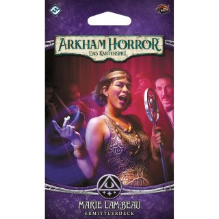 Arkham Horror: Das Kartenspiel (26) - Ermittlerdeck - Marie Lambeau (dt.)