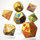 Metal Dice - 7-Die Set - Chromatic Ruin