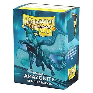 Dragon Shield - Standard - Matte - Amazonite Sparkles
