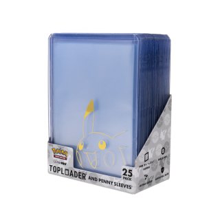 Ultra Pro - Toploader and Penny Sleves Pikachu