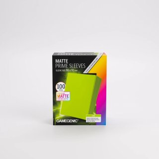 Gamegenic - Prime Sleeves Matte - Lime