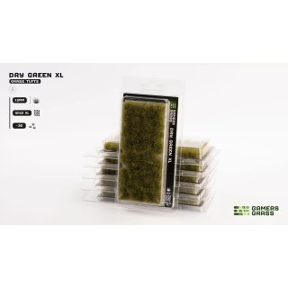 GG: Grass Tufts - 12mm - Dry Green XL (x36)