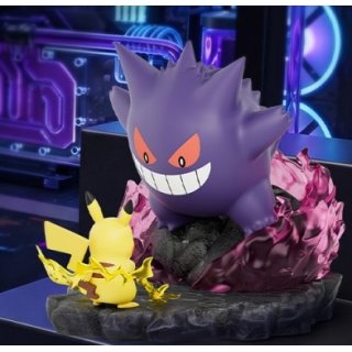 Figur - Pokemon - Pikachu & Gengar