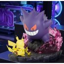 Figur - Pokemon - Pikachu & Gengar
