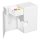 Ultimate Guard Flip`n`Tray 80+ XenoSkin Monocolor Weiß