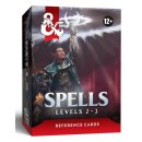 D&D: Reference Cards - Spells - Levels 2-3 (engl.)