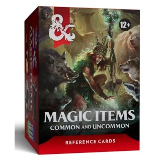 D&D: Reference Cards - Magic Items - Common and Uncommon (engl.)