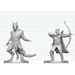 D&D - Elf Ranger & Dragonborn Monk