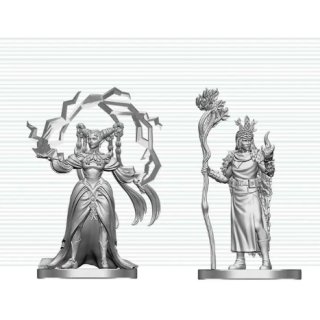 D&D - Human Druid & Elf Sorcerer