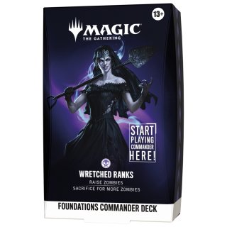 MTG - Foundation - Commander Deck - Wretched Ranks