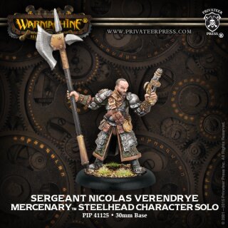 Mercenary Steelhead Character Solo Sgt. Nicolas Verendrye