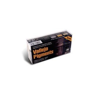 Vallejo Pigments Set 3 - Stone and Cement, City